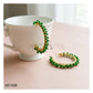 BEADED HOOP EARRINGS AE1658