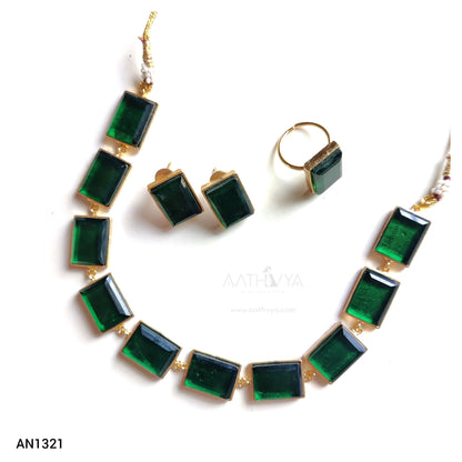 INSIGNIA - STONE NECKPIECE SETS - AN1321