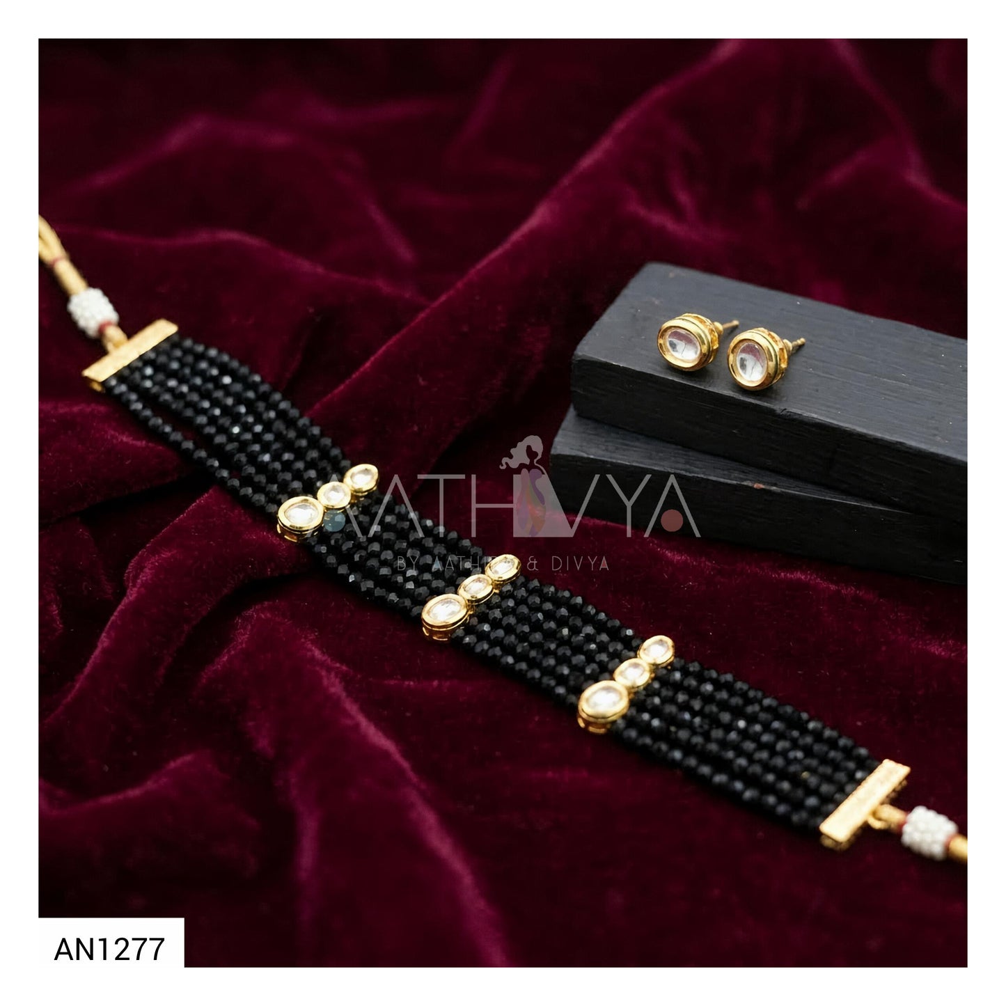 CHAARU KUNDAN SET - AN1277