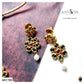 MATTE FINISH KEMP STONE NECKLACE SET - AN1789