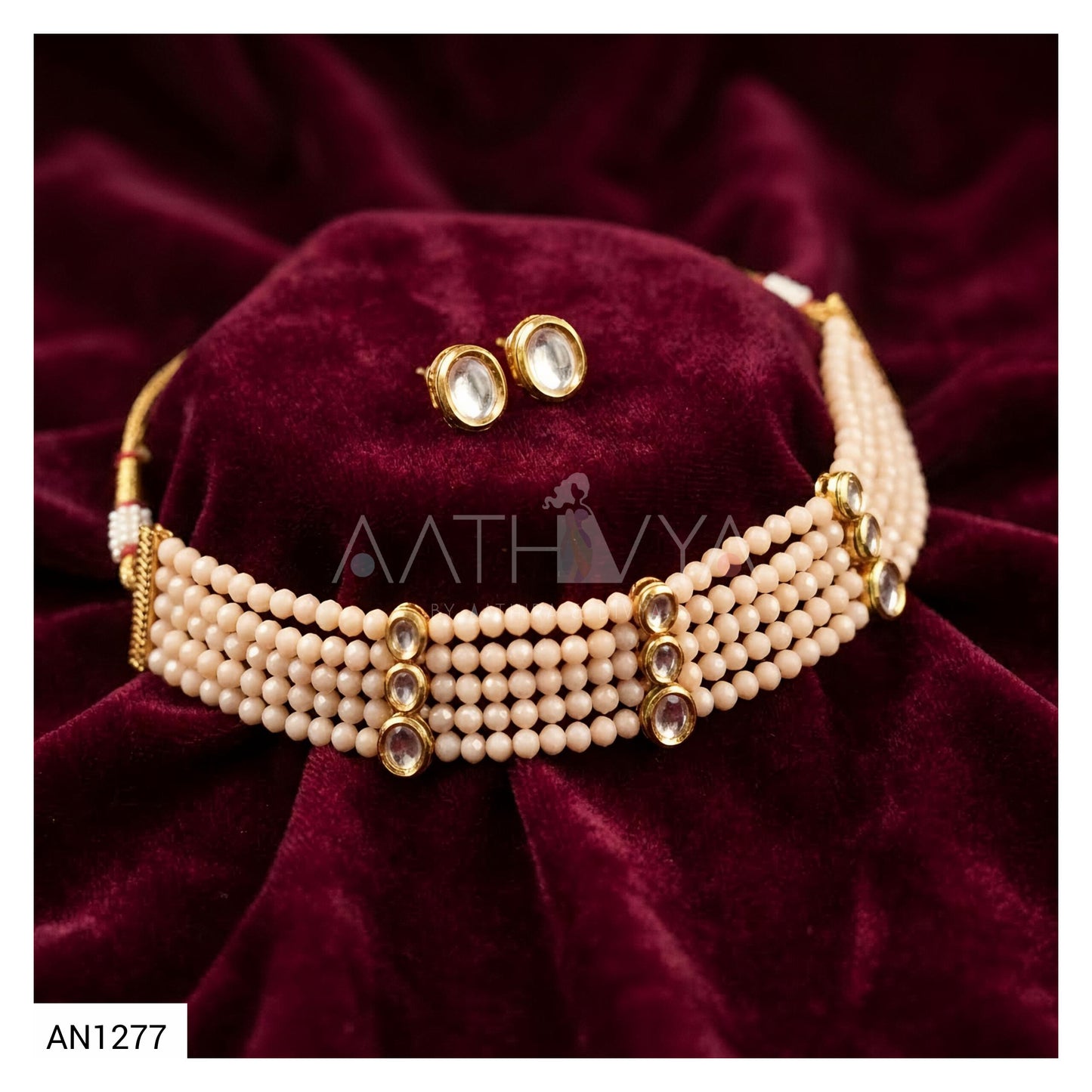 CHAARU KUNDAN SET - AN1277