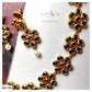 MATTE FINISH KEMP STONE NECKLACE SET - AN1789