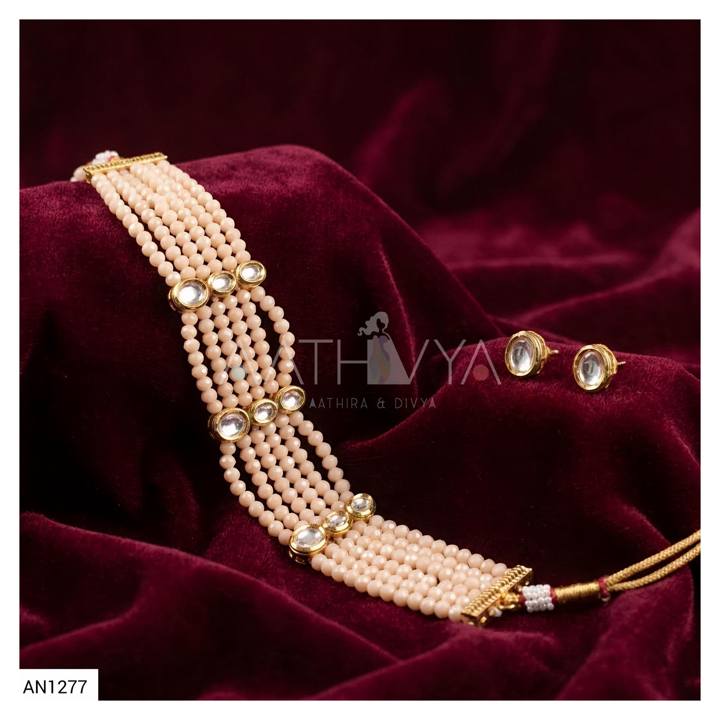 CHAARU KUNDAN SET - AN1277