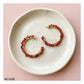 BEADED HOOP EARRINGS AE1658