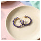 BEADED HOOP EARRINGS AE1658