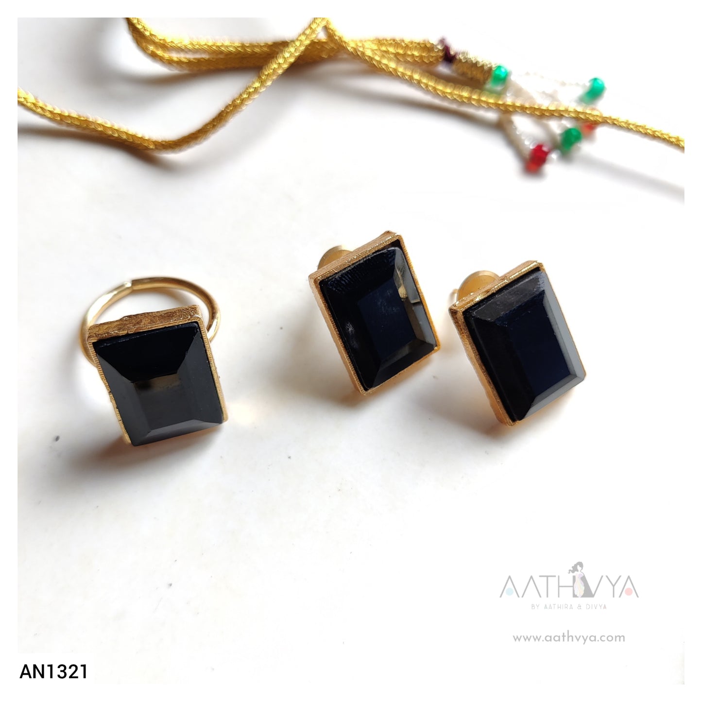 INSIGNIA - STONE NECKPIECE SETS - AN1321