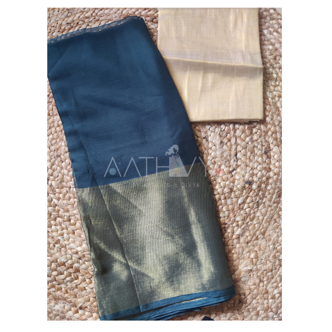 CHIFFON ZARI SAREES - AS1432