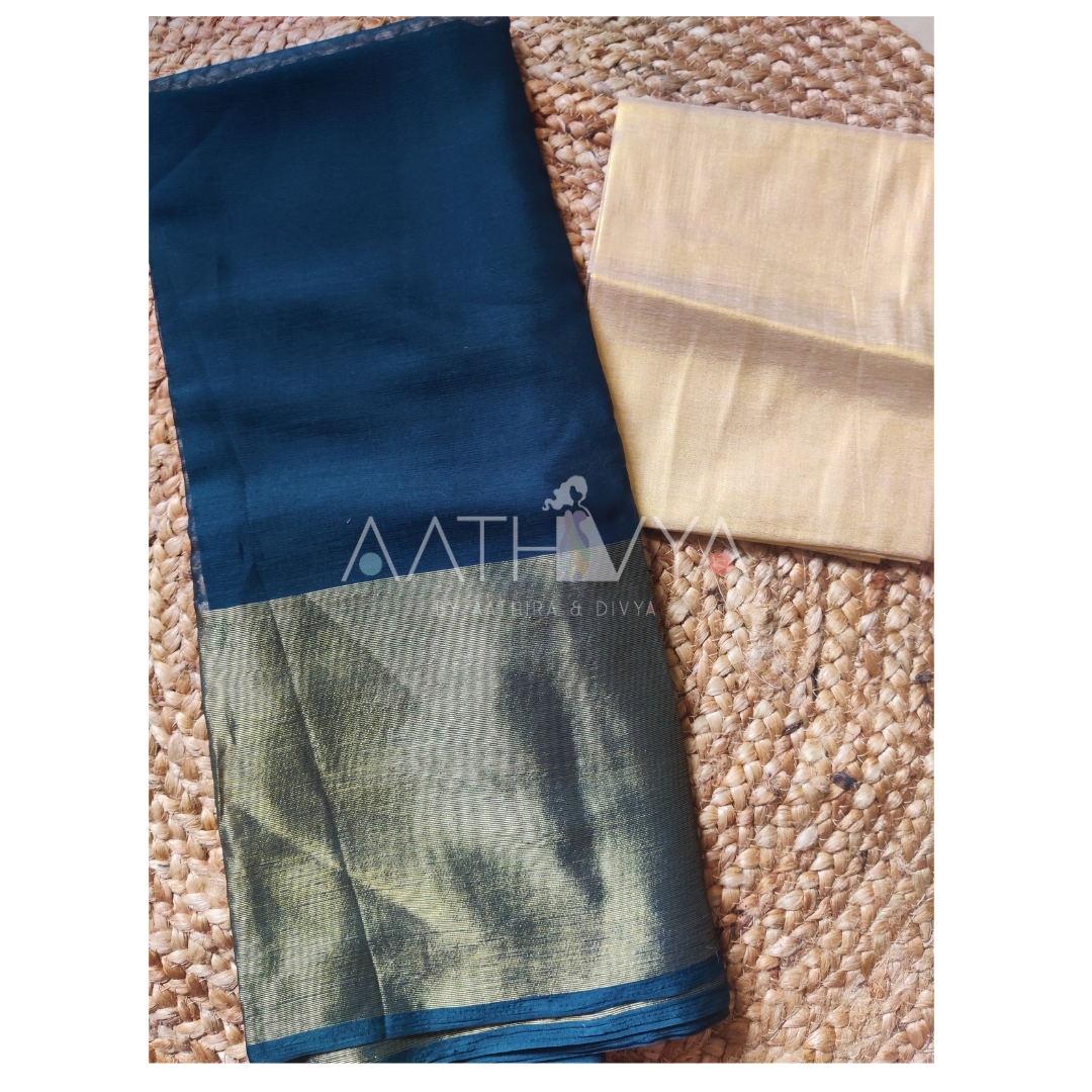 CHIFFON ZARI SAREES - AS1432