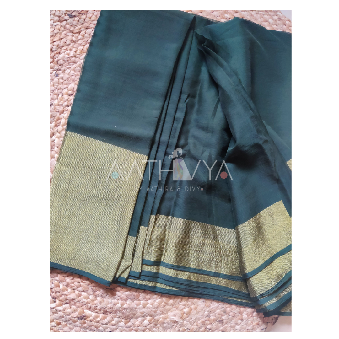 CHIFFON ZARI SAREES - AS1432