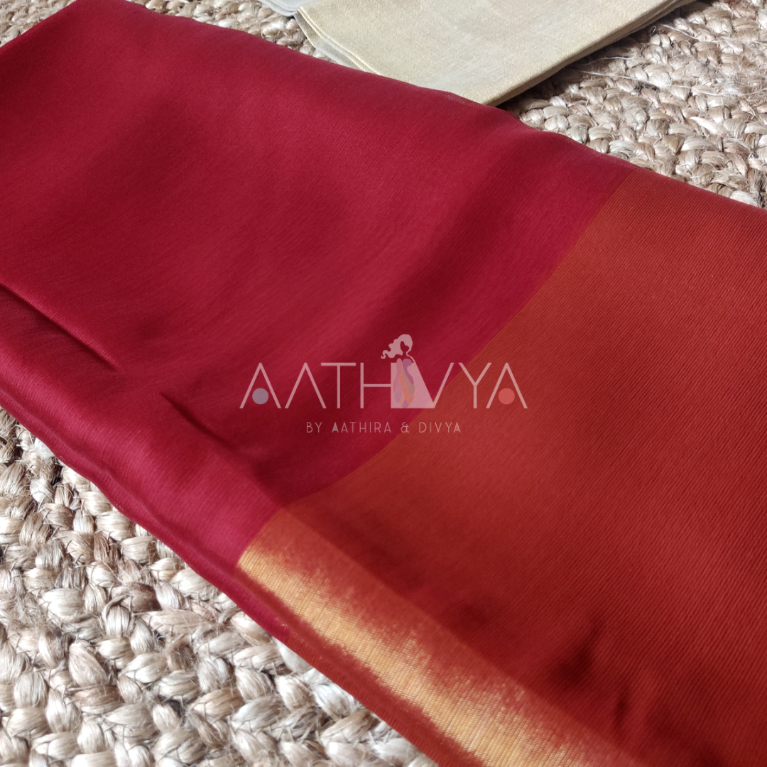 CHIFFON ZARI SAREES - AS1432