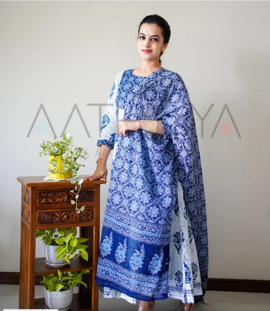 CASUAL COTTON SUIT SET - AK933