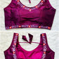 SILK READYMADE BLOUSE - AK780