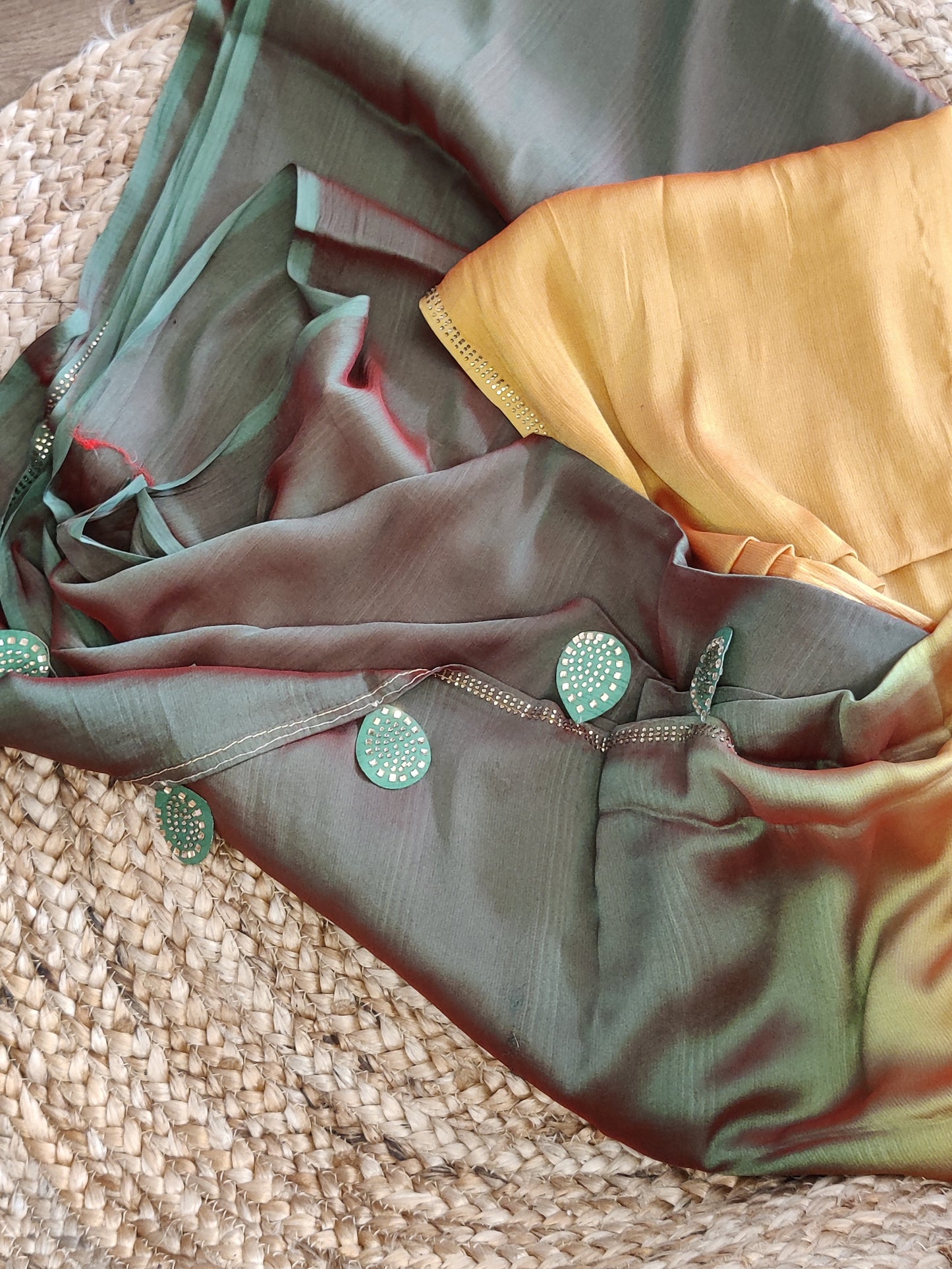 CHIFFON GEORGETTE SAREE - AS1391