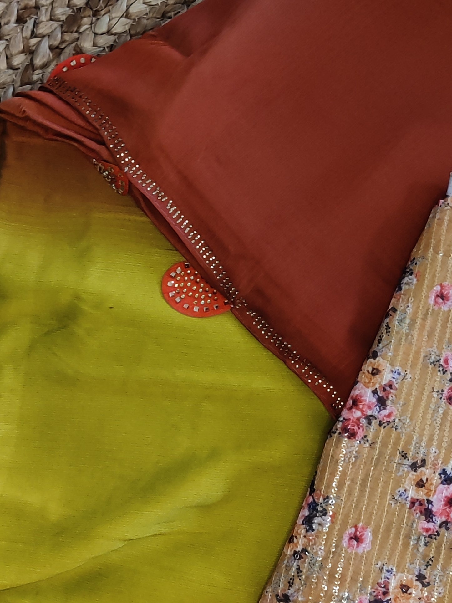 CHIFFON GEORGETTE SAREE - AS1391