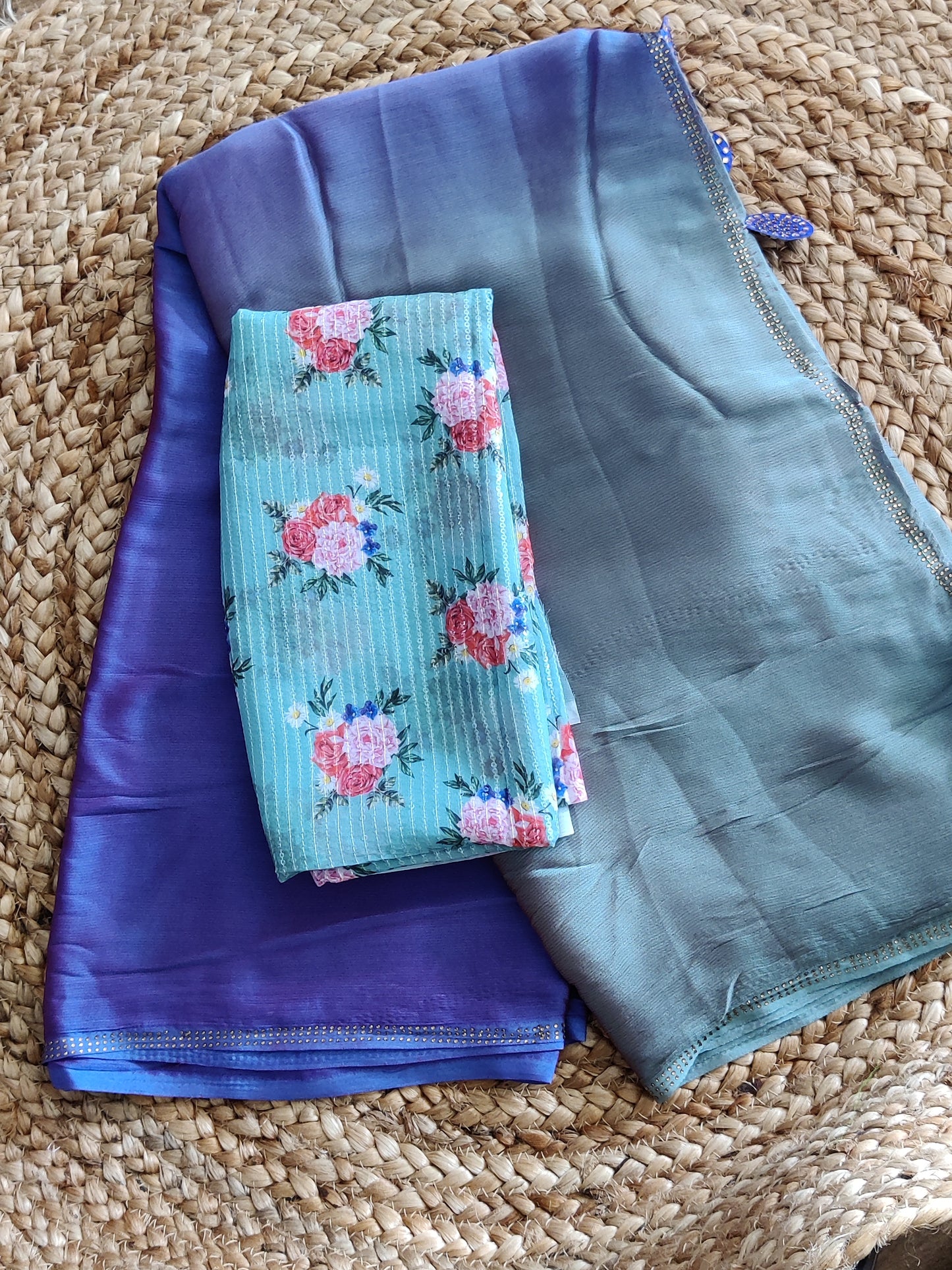 CHIFFON GEORGETTE SAREE - AS1391