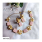 FLORAL STONE SET - AN1405