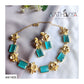 FLORAL STONE SET - AN1405