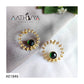 X'MAS WREATH STUDS - AE1846