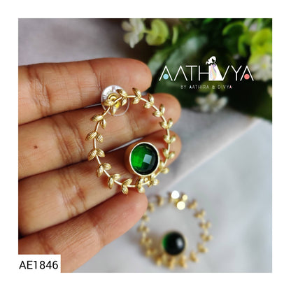 X'MAS WREATH STUDS - AE1846