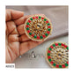 OVERSIZED DABI KUNDAN STUD - AE623