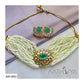 AD & MONALISA STONE CHOKER SET - AN1893