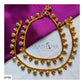 MATTE GOLD ANKLETS - AP56
