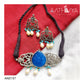 CARVED CABOCHON CHOKER SET - AN2157