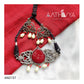 CARVED CABOCHON CHOKER SET - AN2157
