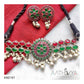 UTSAV - SILVER LOOKALIKE CHOKER - AN2167