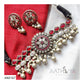 UTSAV - SILVER LOOKALIKE CHOKER - AN2167