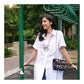 MIRROR STATEMENT NECKPIECE - AN2171
