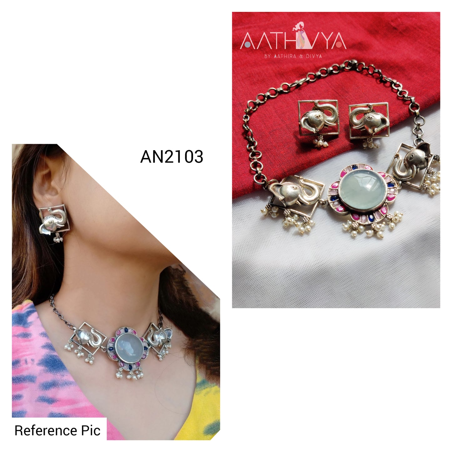 QUARTZ CHOKER SET - AN2103