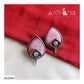 CARVED STONE STATEMENT STUDS - AE2094