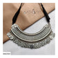 OXIDISED COIN NECKLACE - AN2203