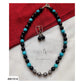 BEADED GERMAN SILVER SET - AN1314