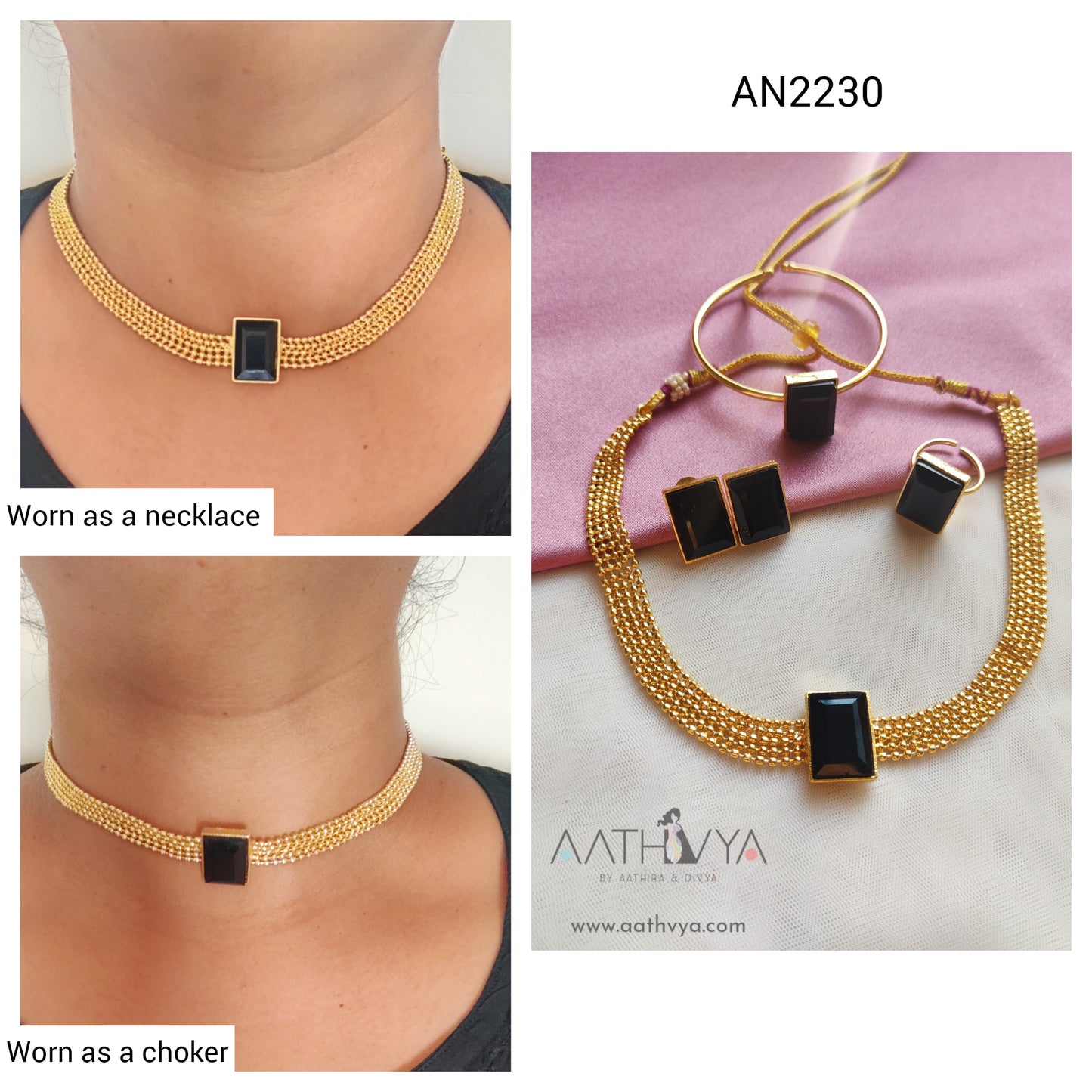 DHARA CHOKER SET - AN2230