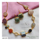 MULTICOLOUR DRUZY STONE SETS - AN1291