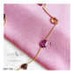 SEMI-PRECIOUS STONE CHAIN - AN1164