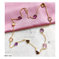 SEMI-PRECIOUS STONE CHAIN - AN1164