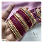 VELVET BANGLE SET - AB818