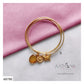 NATURAL STONE CHARM BANGLE - AB780
