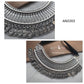 OXIDISED COIN NECKLACE - AN2203