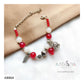 BEADED CHARM BRACELET - AB864