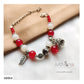 BEADED CHARM BRACELET - AB864