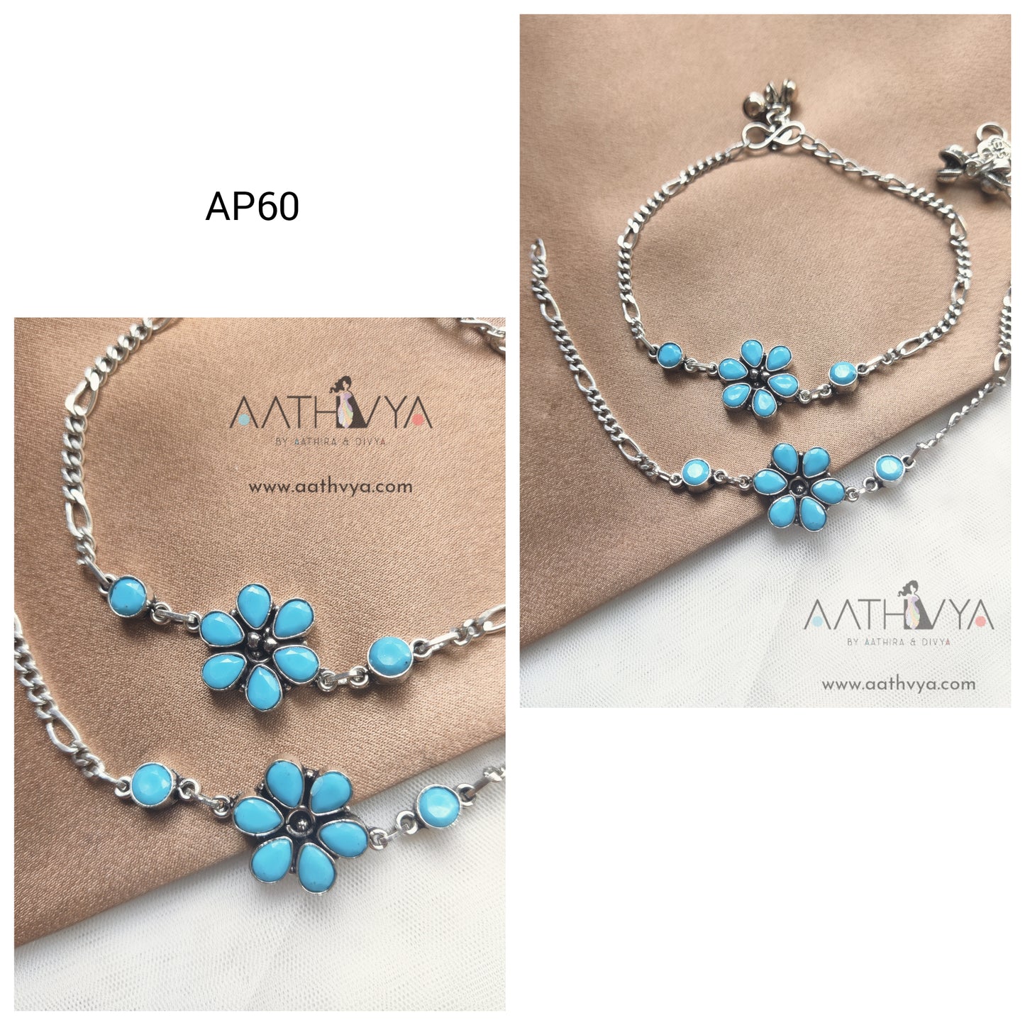 BRASS ANKLETS - AP60