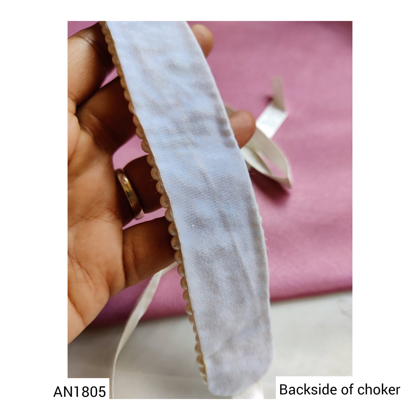 PEARL BEAD CHOKER - AN1805