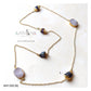 ROSE QUARTZ-AMETHYST CHAIN - AN1260