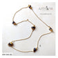 ROSE QUARTZ-AMETHYST CHAIN - AN1260