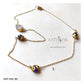 ROSE QUARTZ-AMETHYST CHAIN - AN1260