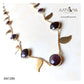 SEMI-PRECIOUS STONES & CHARMS NECKPIECE - AN1289